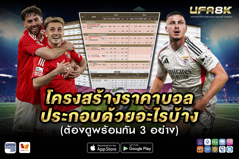 โครงสร้าง ราคาบอล ประกอบด้วยอะไรบ้าง